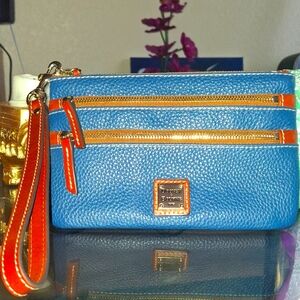 Dooney and Bourke Triple Zip Wristlet